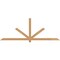 Ekena Millwork Kennewick Timber Gable Bracket, Western Red Cedar, 96"W x 36"H x 1 1/2"D x 3 1/2"F, 9/12 Pitch GBW096X36X0204KEN00SWR - alternate 1